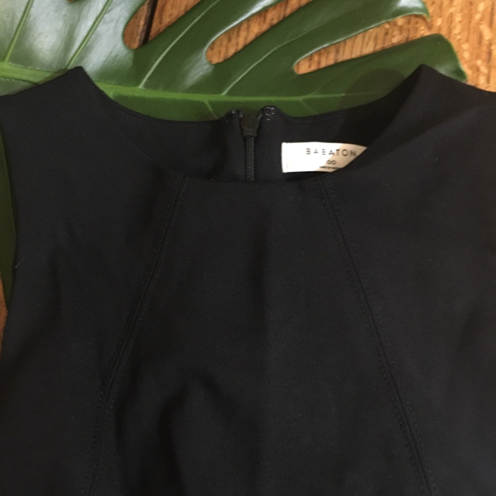 FINAL PRICE! Babaton thick black fitted dress